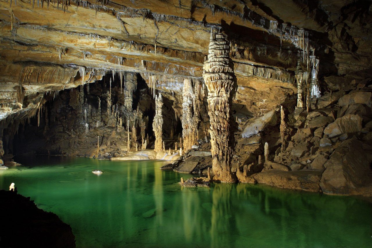 Mammoth cave interior